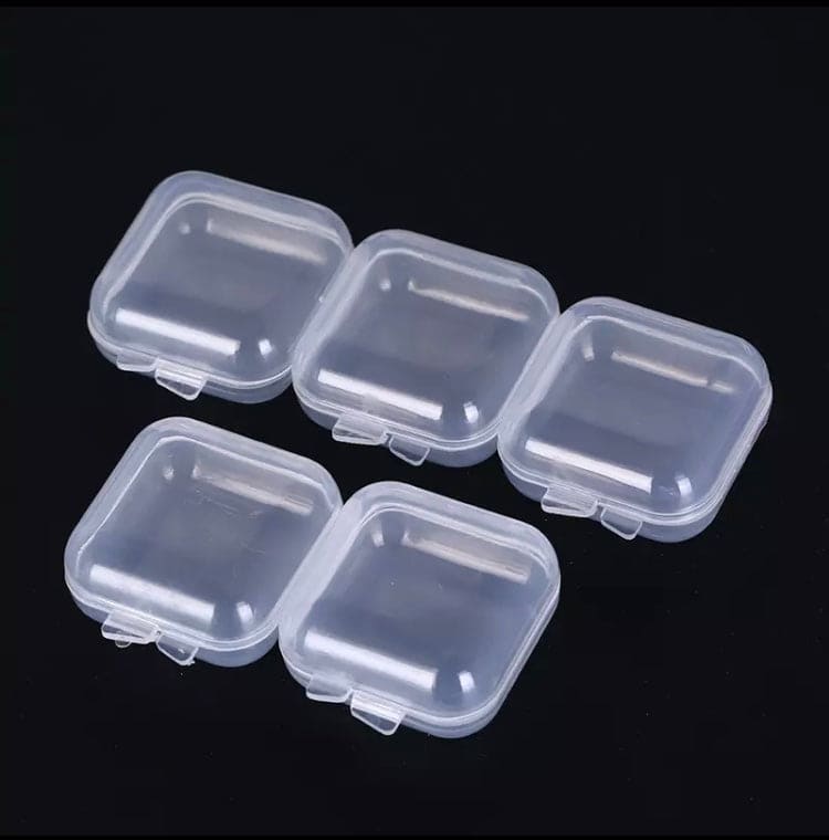 Set of 10 Transparent Mini Multifunctional Jewelry Storage Box, Portable Ring Earrings Jewelry Storage Box, Empty Plastic Clear Mini Empty Square Small Boxes, Small Storage Organizer Set of 10 Transparent Mini Multifunctional Jewelry Storage Box, Portable Ring Earrings Jewelry Storage Box, Empty Plastic Clear Mini Empty Square Small Boxes, Small Storage Organizer